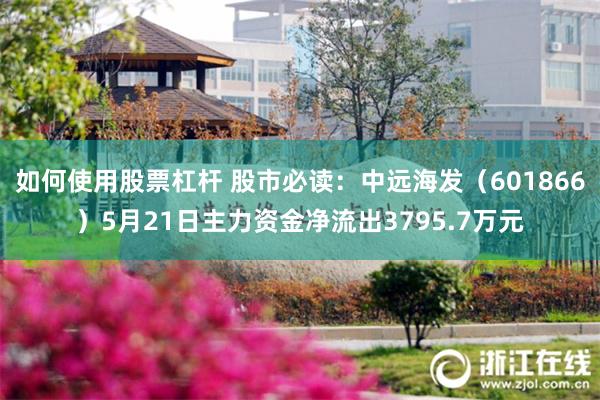 如何使用股票杠杆 股市必读：中远海发（601866）5月21日主力资金净流出3795.7万元